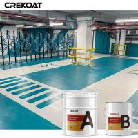 Não assoalho duradouro da cola Epoxy do deslizamento que reveste texturas customizáveis das cores