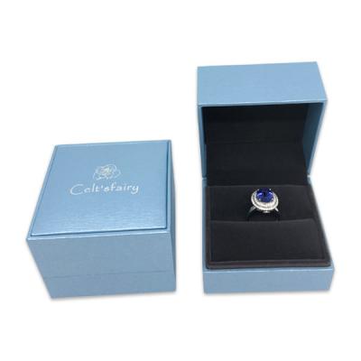 Casamentos de empacotamento Ring Jewelry Box do presente de papel
