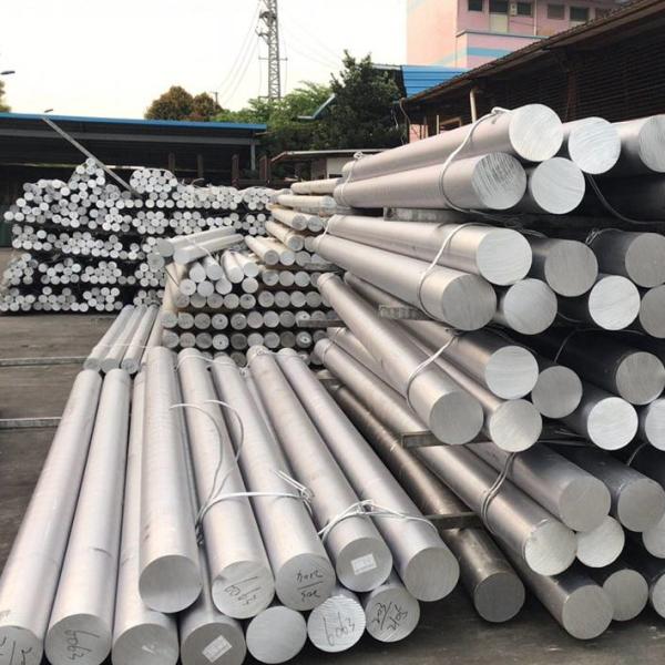 Construction Aluminium 6061 T6 Round Bar Cold Drawn 99.6% Al Custom Length