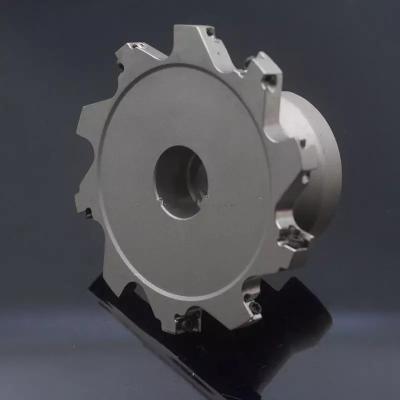4 Flutes Ball End Carbide Formed Milling Cutter Silver Finish
