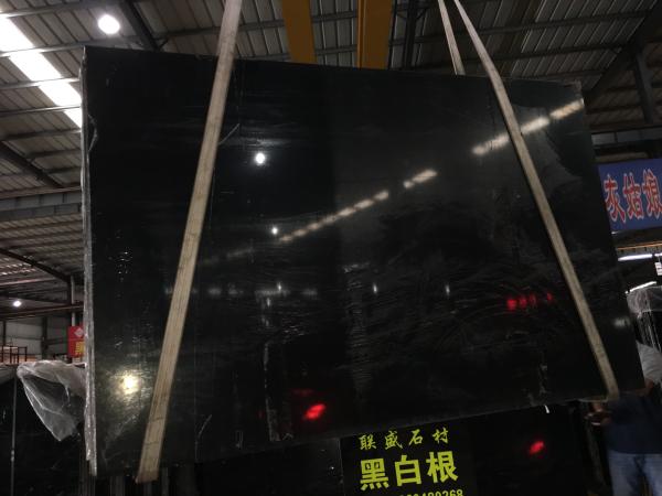 Nero Marquina Polished Natural Marble Tile Bathroom Marble Shower Floor Tile