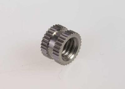 CNC Lathe Precision Insert Knurled Thumb Nuts Stainless Steel For Plastic Parts