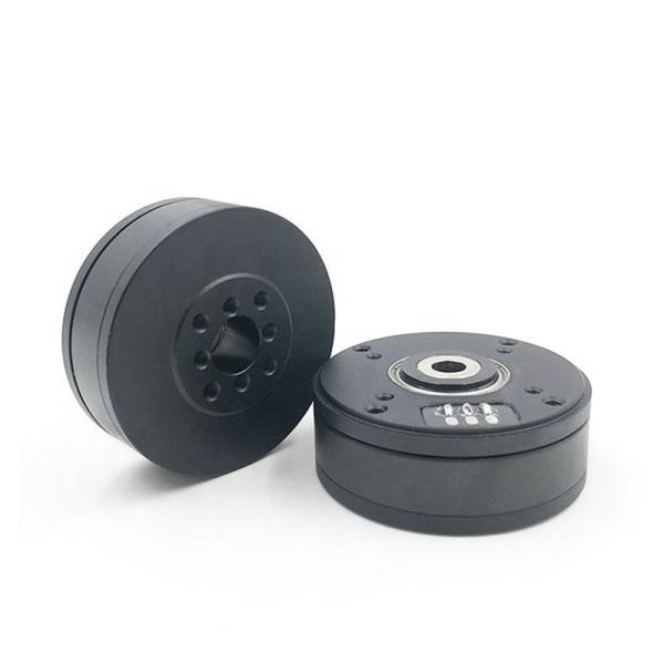 Faradyi High Quality 12Mm Center Hole Flat Dc Servo Industrial Robot Arm Outer Rotor Ptz Brushless Motor With Encoder