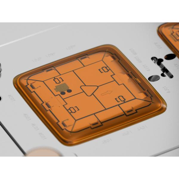 OEM / ODM: электронные корпуса на заказ и прозрачная верхняя крышка (1*2) No.23392