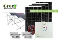 48-240V Voltage de sortie hors réseau Système solaire à l'intérieur du sol