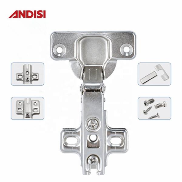 Iron Furniture Hinge 35mm Diameter Cup Slide on Two Way for Kitchen Cabinet Doors