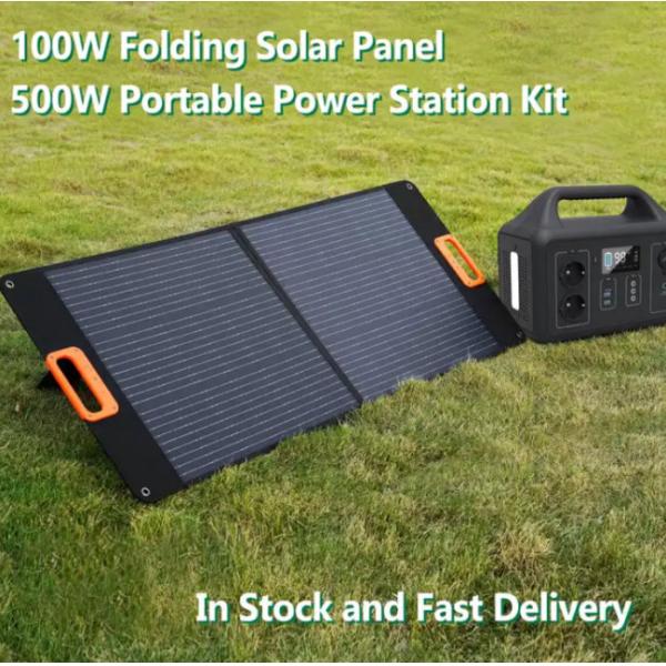 OEM 100w складной солнечный панель комплект электрический генератор IP68