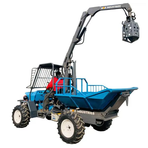 Tractor abierto del taxi para las plantaciones del aceite de palma con la velocidad de PTO 240-1340rpm y el neumático agrícola