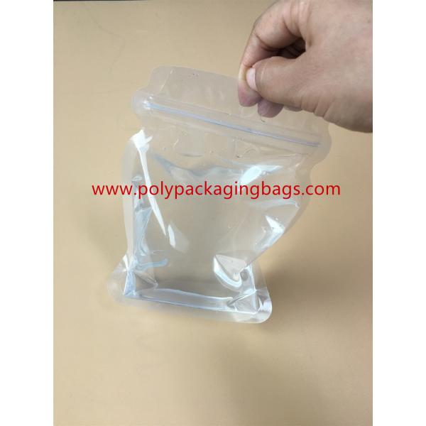 Ясная пластиковая питьевая вода стоит вверх мешок с печатанием Гравуре цветов Споут 1-10