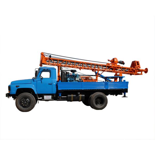 Буровое оборудование 400m скважины двигателя дизеля тележки GL-III