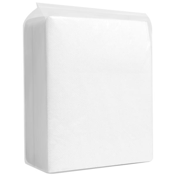 KILINE PET Wood Pulp Folded Lab Wipes Mesh Embossed White Cleaning Tissue Disposable Low Lint for Industrial Cleaning