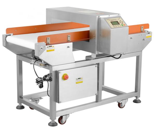 Conveyor Metal Detector With Adjustable Belt Speed Industrial Food Processing