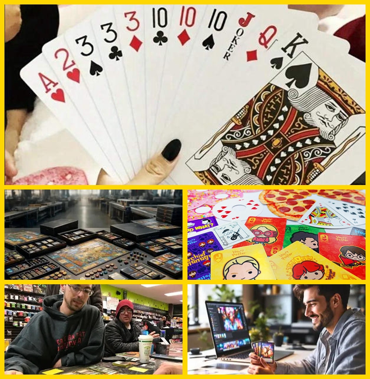310gsm 330gsm Black Core TCG Cardstock Paper For Making Playing Cards A4