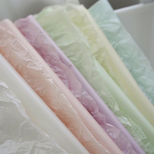 Recyclable золотой лист упаковочной бумаги серебряной свадьбы