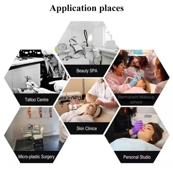 Ручка Tatoo Microblading набора татуировки макияжа алюминиевого сплава беспроводная Semi постоянная