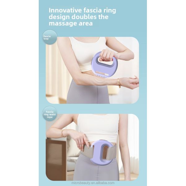 Electric Massager Gun Full Body Massage Ring relieve muscle soreness after exercise Vibration massage promotes blood circulation