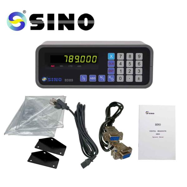 TTL Single Axis SINO Digital Readout System DRO With Transparent Cover
