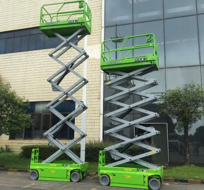 Mobile Hydraulic Outdoor Scissor Lift 8 To 10m For Building And Repairs