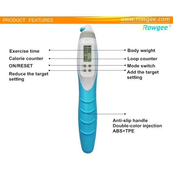 Фитнес скакалка Синий унисекс Домашний фитнес скакалка с регулируемой скоростью подшипника