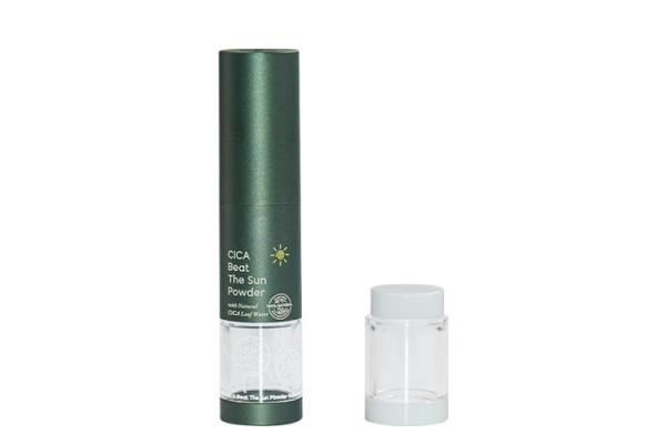 3.5g PP AS couleur personnalisée et boîte de poudre de couleur bouteille de poudre en vrac emballage de soins de la peau UKE26