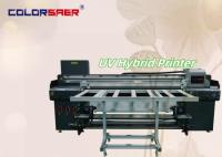 Imprimante hybride UV couleur SAER à plat avec rouleau à rouleau I3200 Nouveau traceur UV pour différents matériaux