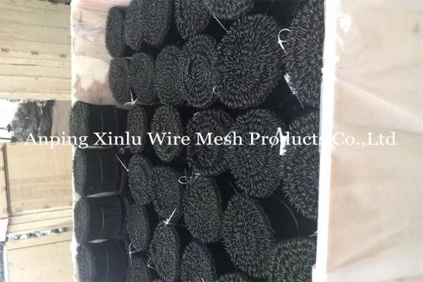 17 Gauge Black Annealed Coil Wire Tie 3000pcs Per Bundle Binding 300 - 380mpa Bar Tie Wire