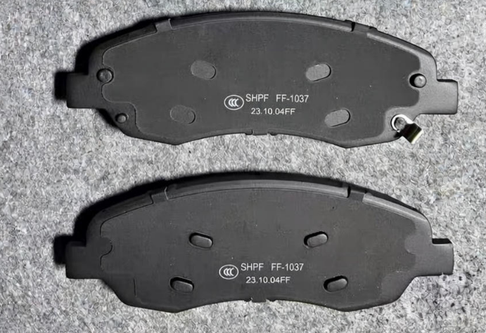 For Xiaopeng P7+Xiaopeng G6 Front and Rear Brake Pads, Ceramic Brake Pads, Front Wheel Four Pads