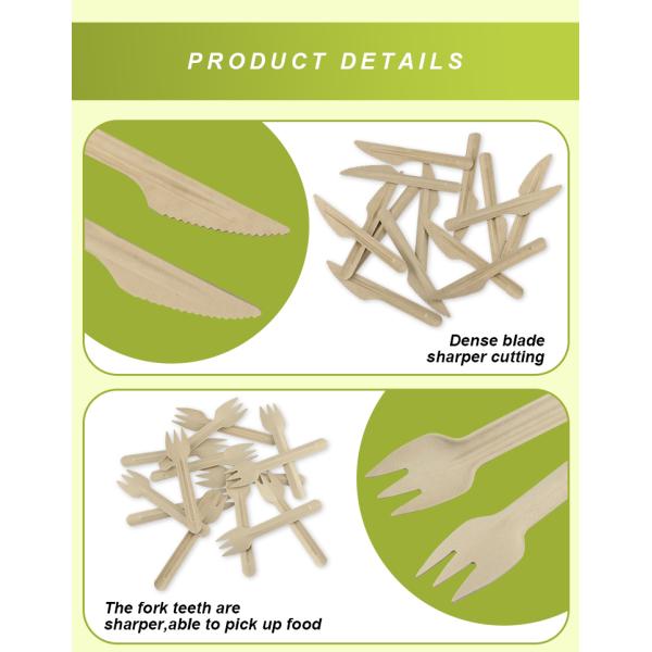 утвари багассы 16cm Biodegradable устранимые для оптовой продажи фабрики партии