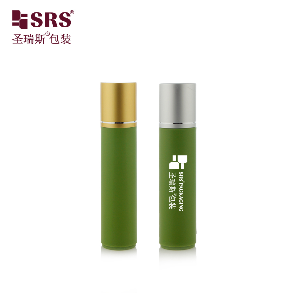 Wholesale 30ml Refillable Plastic Roll‑on Bottle Steel Ball Aluminum Cap For Perfume Deodorant Oil