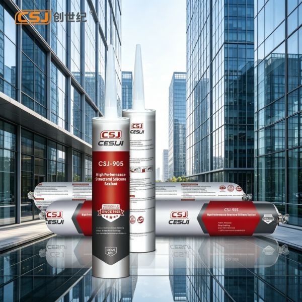 Structural Silicone Sealant, Strong Bond Strength in Glass and Metal Assembly Projects