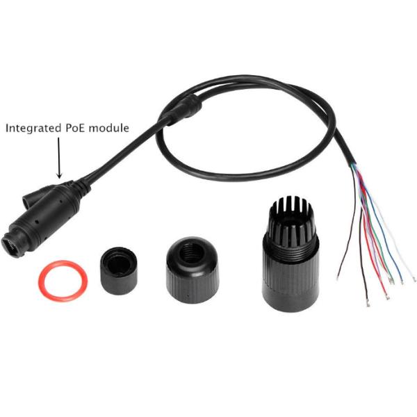 72g ABS Plastic Waterproof POE Injector Splitter Cable 12V for CCTV IP Camera Wireless AP NVR
