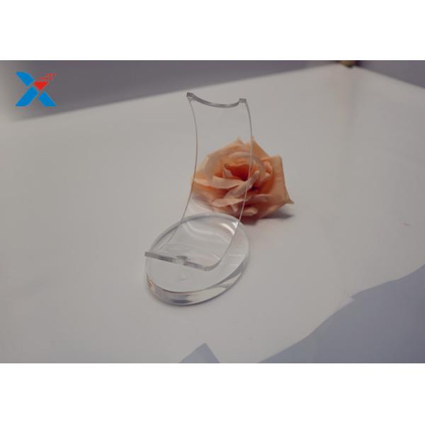 Commercial Acrylic Cell Phone Holder Rack , Clear Acrylic Cell Phone Stand