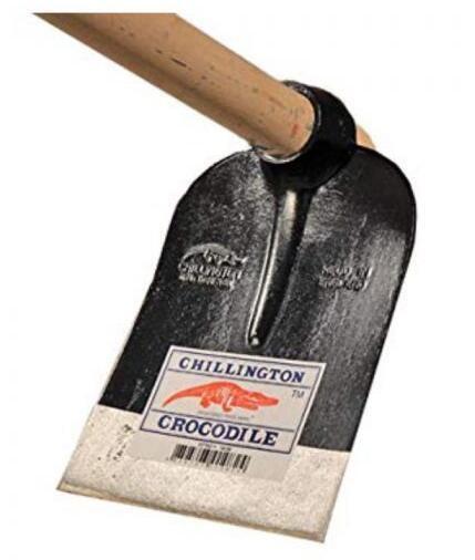 Applying Garden Tools Steel Digging Hoe H818 Forged Hoe Head 6141C Crocodile Hoe