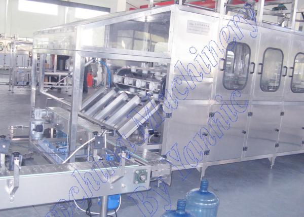 600 BPH 5 Gallon Mineral Water Bottling Machine Auto Inner Washing / Capping
