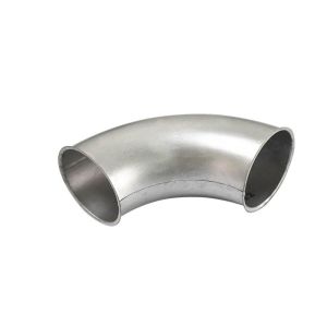 Silver White Dust Extraction Pipe 60 Degree