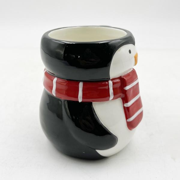 Copo de Chá em Forma de Pinguim Copo de Chá em Forma de Pinguim Copo de Chá de Natal Copo de Café em Cerâmica Mobiliário de Bebida Presentes de Festa