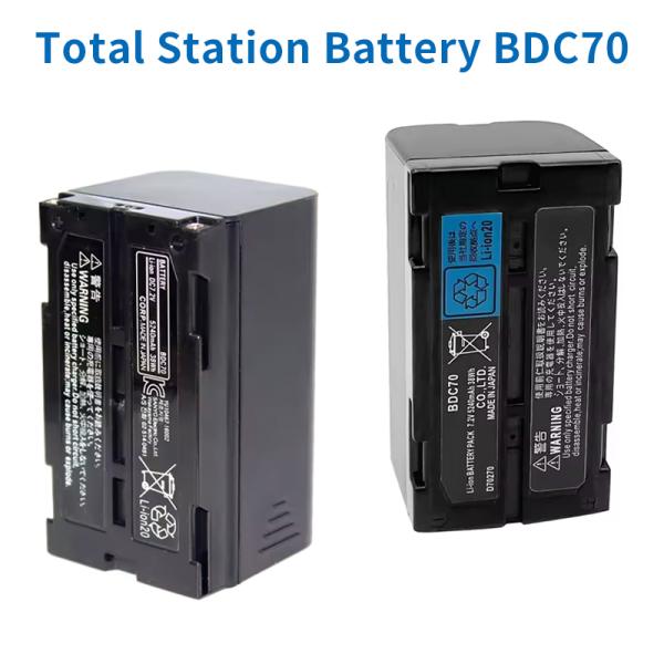 BDC70 BDC-70 Battery Compatible For Sokkia Total Station GPS SRX GRX Rechargeable 7.2V 5240mAh Li-ion Battery With Logo New