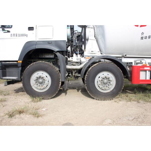 National Heavy Truck HOWO 8X4 5.5 Square Concrete Mixer Truck and Capacity of 2-25m3