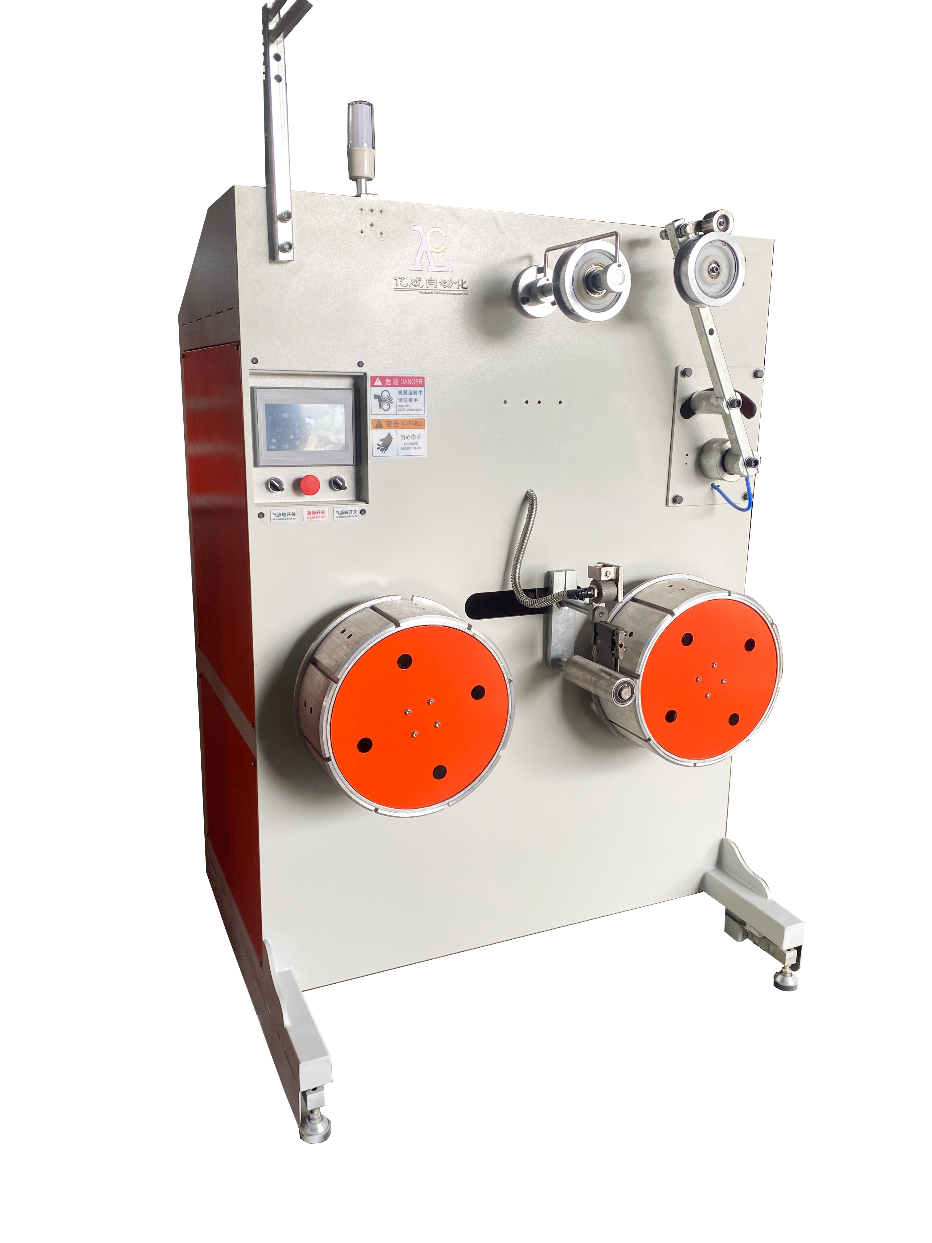 350m/Min Polyester PET Strap Winder 330kg With Adjustable Constant Tension
