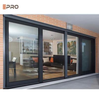 Aluminium Perforated Metal Front Screen Mesh Magnetic Sliding Door Fly Screen