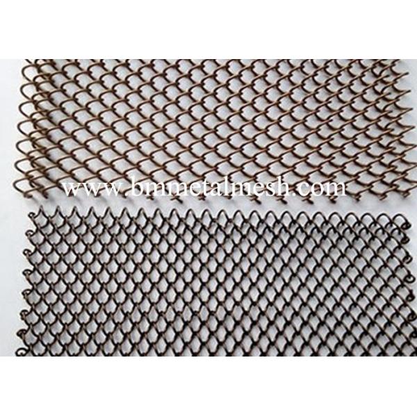 Aluminum Wire Mesh Curtain, Woven Wire Drapery,Chain Link Curtain