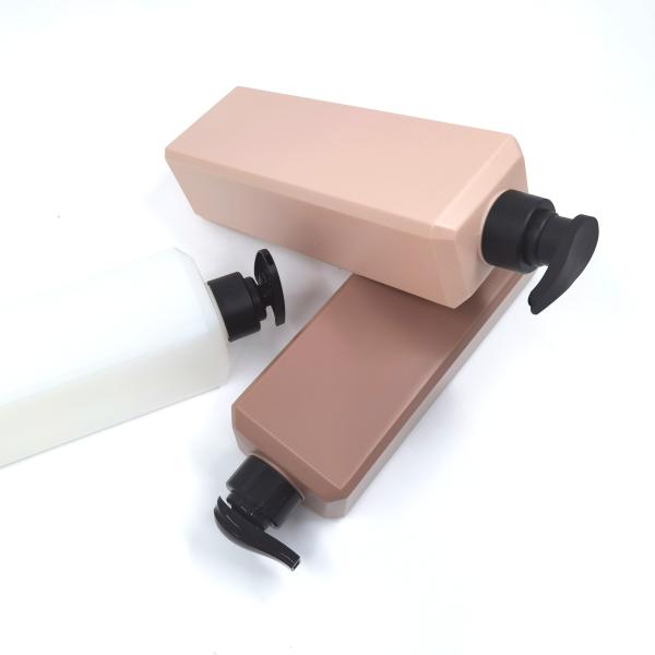 бутылки HDPE 500ml 600ml пластиковые косметические для заботы шампуня личной