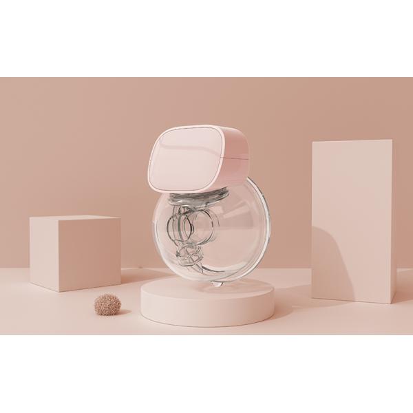 2 Modes Custom Rechargeable Breast Pump Set 800MAh Li Battery Handless Breast Pump