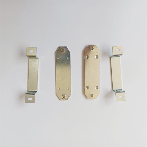 Powder Coating Stamping Auto Parts , Precision Pressed Metal Parts