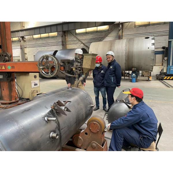 10L CRN Nitrogen Pressure Vessel Stainless Steel 100bar