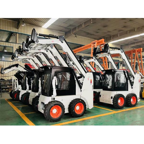 Kohler Engine 300kg 500kg 800kg 1050kg Compact Skid-Steer Loader for Smooth Operation