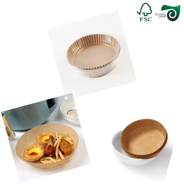 FSC Papel seguro para microondas resistente al calor de grado alimenticio para papel de envoltura para hornear