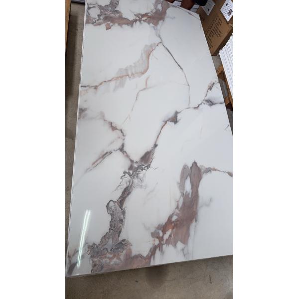 Láminas de mármol UV de color popular para decoración de paredes interiores, fáciles de instalar