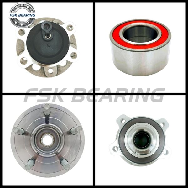 FSK Brand MX6C-2C299-A1A01 Double Rows Gcr15 Chrome Steel ABS Sensor Wheel Hub Bearing Unit Shaft Head For Ford Focus