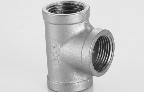 Oil Threaded 316L Tee Stainless Steel Pipe Fittings